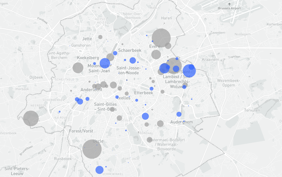 Statistiques de permis à Bruxelles