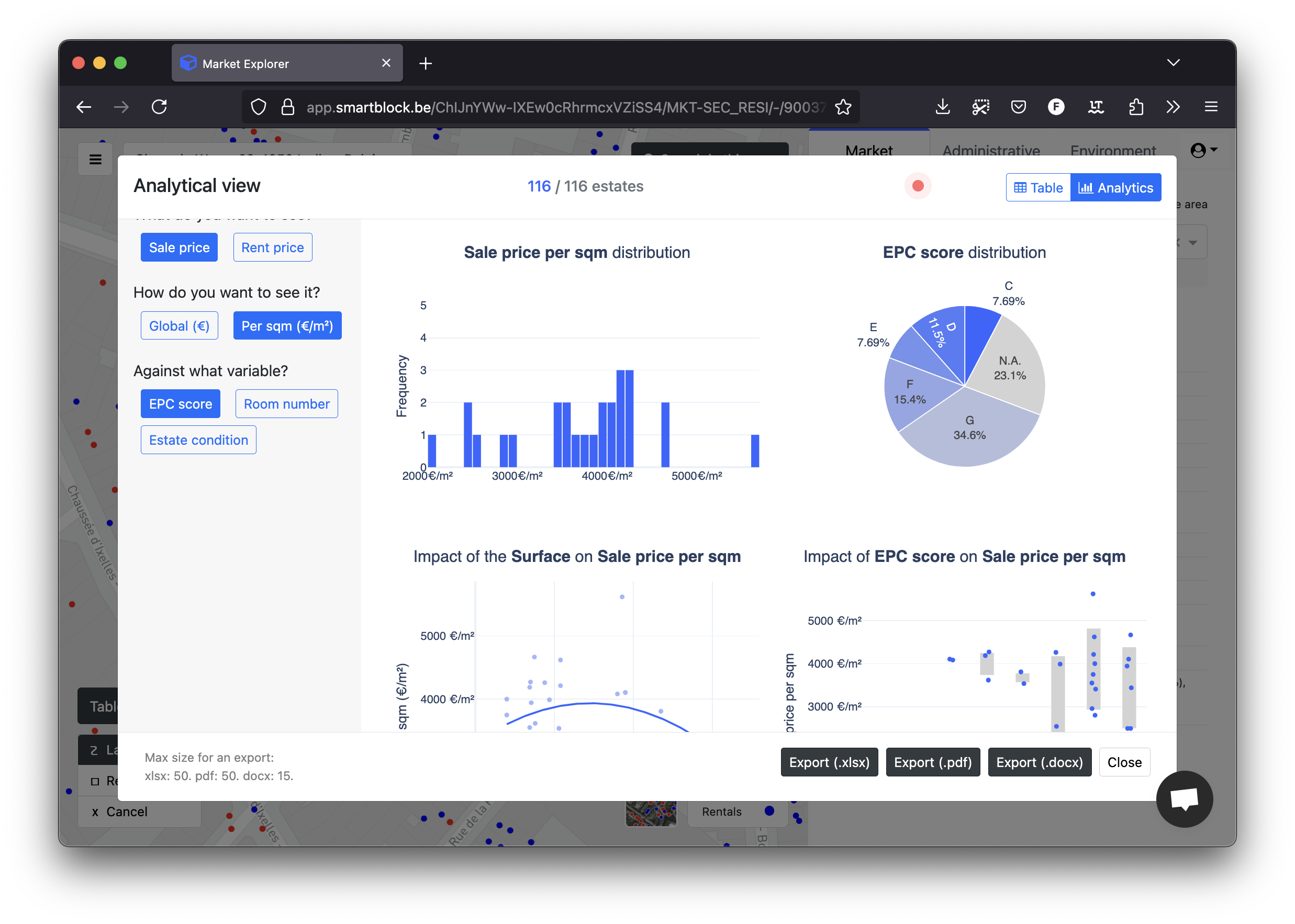 Market Explorer - analytics Market Explorer - analytics